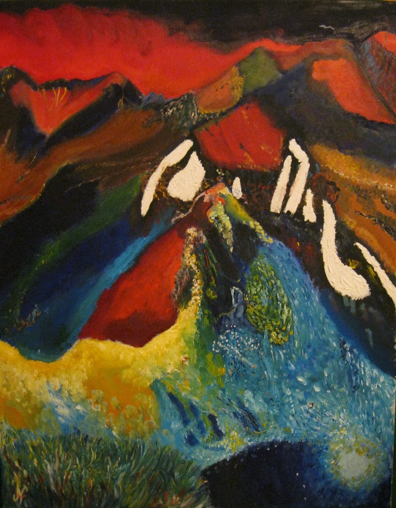 mountains, fagaras, spine, valley, light