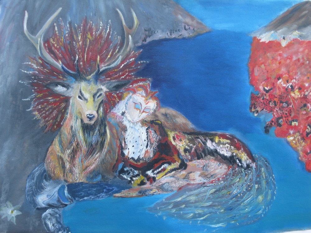 animal combination, surealism